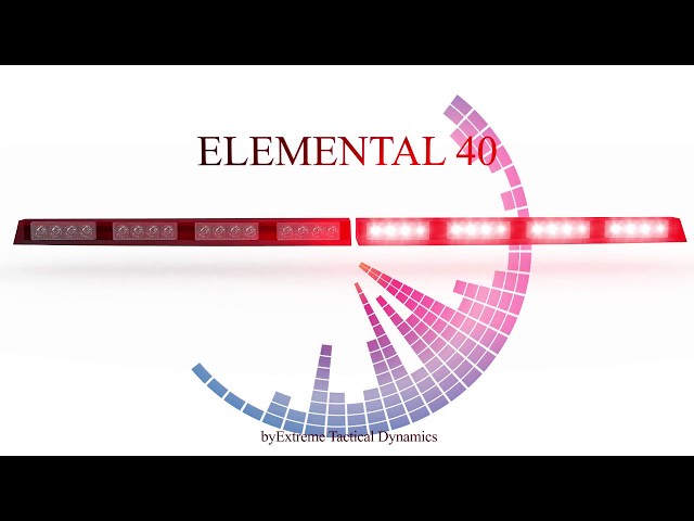 Elemental 40 LED Visor Light 3D Demo