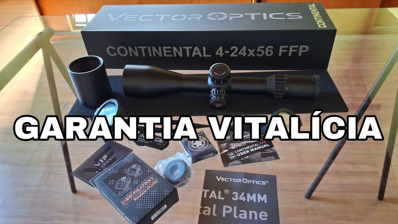 UNBOXING Vector Optics Continental 4-24x56 FFP | Lifetime Warranty