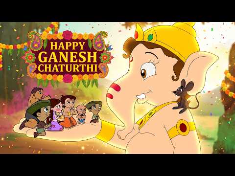 Chhota Bheem - Ganesh Ji Saves Dholakpur | Ganapati Bappa Morya | Cartoons for Kids