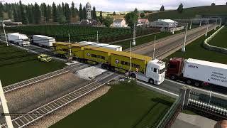 Euro Truck Simulator 2 (TMP) | Live Traffic | A lot of honking.