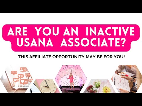 Are You An Inactive USANA Associate? This is may be for YOU!