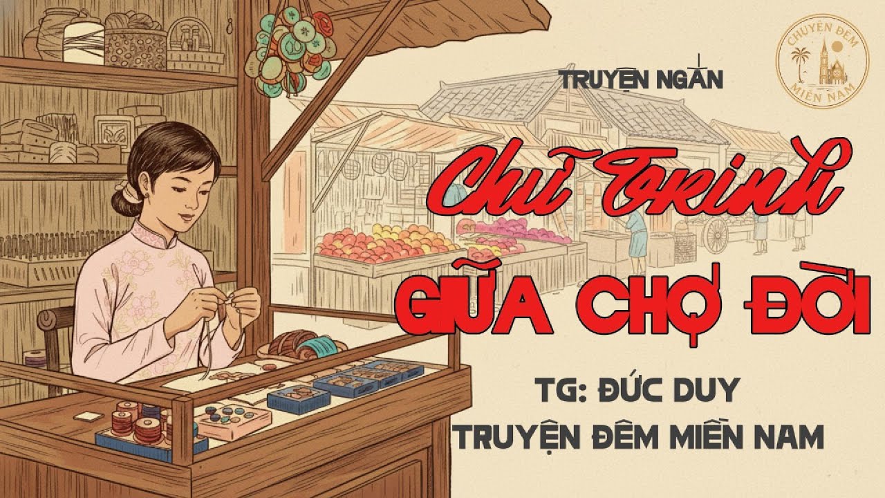 Truyện Đêm khuya miền Nam Hay | CHỮ TRINH GIỮA CHỢ ĐỜI (TG: Đức Duy) | Nghe chuyện xưa ngủ ngon.