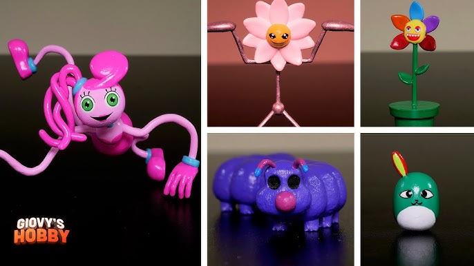 I Made MOMMY LONG LEGS from Poppy Playtime Chapter 2 Fly in a Web -  Polymer Clay & Resin Sculpture 