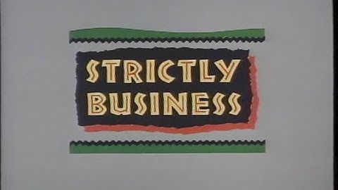 Strictly Business (1991, trailer) [Tommy Davidson, Joseph C. Phillips, Halle Berry]