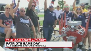Pats fans excited to be back at Gillette Stadium despite team loss