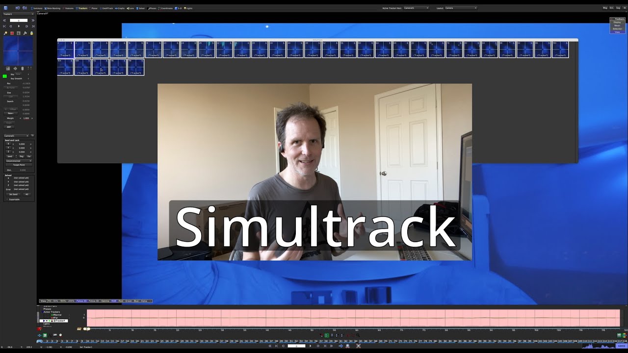 Super-fast Overview of the Simultrack Window