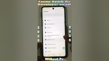Tecno Spark Go Developer Options locked/Unlocked 2025✅ Without Pc 2025✅ #android #smartphone