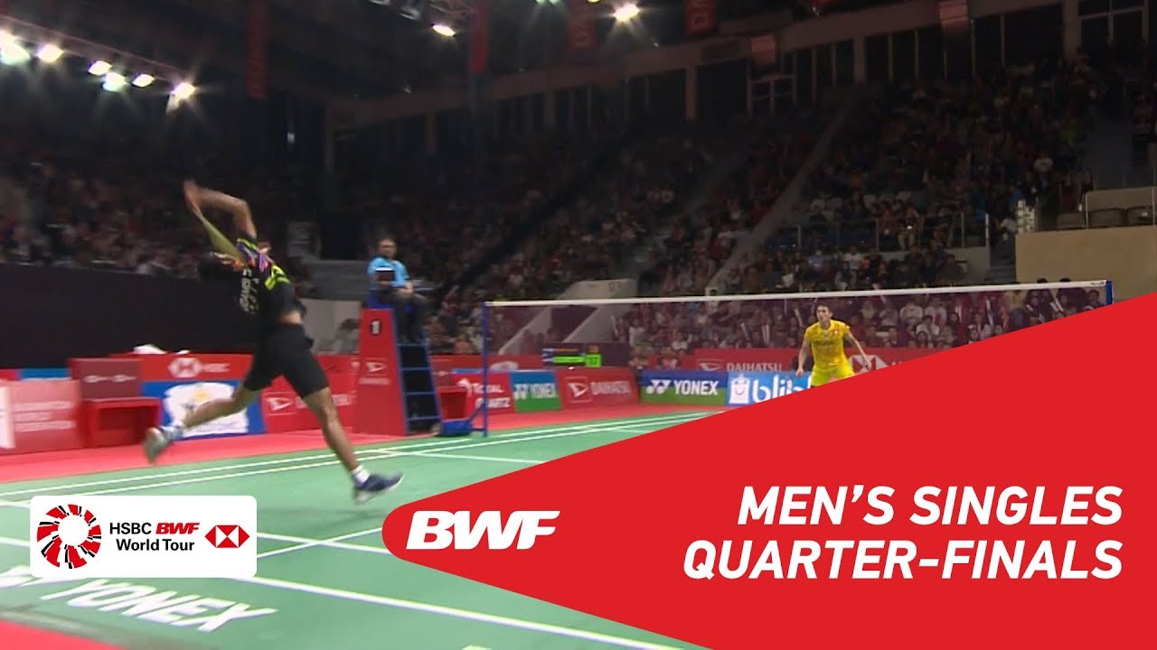 QF | MS | KIDAMBI Srikanth (IND) [8] vs Jonatan CHRISTIE (INA) | BWF 2019