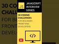 Problem 5 - Find the Missing Number in Array | JavaScript | Coding Challenge # JavaScript #coding