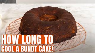 How Long Should a Bundt Cake Cool for Perfect Results?
