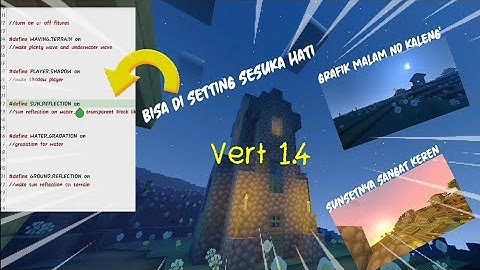 Top 1 Shader 2022 (Vert 1.4 Quality) || CinematicShaderReview