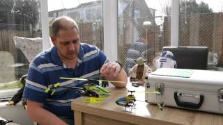 Blade 180 CFX post crash upgrades