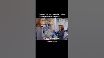 IBM’s First Modular Quantum Computer 🔮👀 #ai #technology
