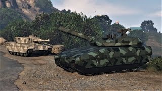 Our New TM-02 Khanjali PL-01 Concept Tank Customization \& Review! - Lets Play GTA5 Online HD E337