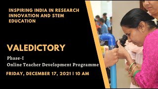 Valedictory - Phase-I Online Teacher Development Programme