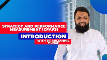 CFAP 3 SPM - Introduction to CFAP 3 Strategy and Performance Measurement