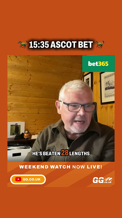 25/1 EW pick at Ascot for Andrew! 💰