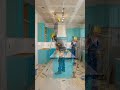 Satisfying Kitchen Transformation 😍 | From Dust to Dream Colorful Kitchen ✨