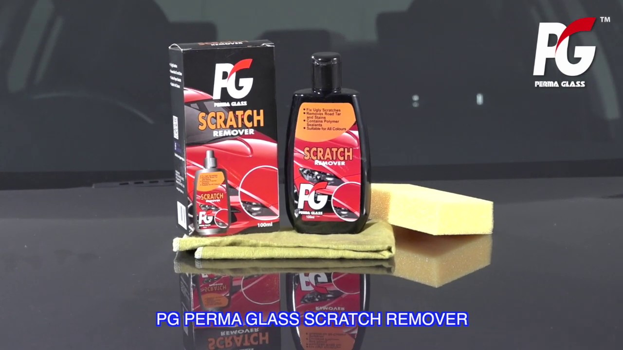 PG Perma Glass Scratch Remover Kit YouTube