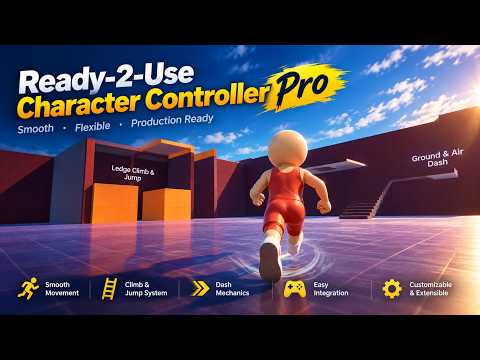 Ready-2-Use Character Controller PRO