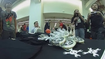 HACKADAY booth in 360! @adafruit #adafruit @hackaday @hopeconf #hopeconf