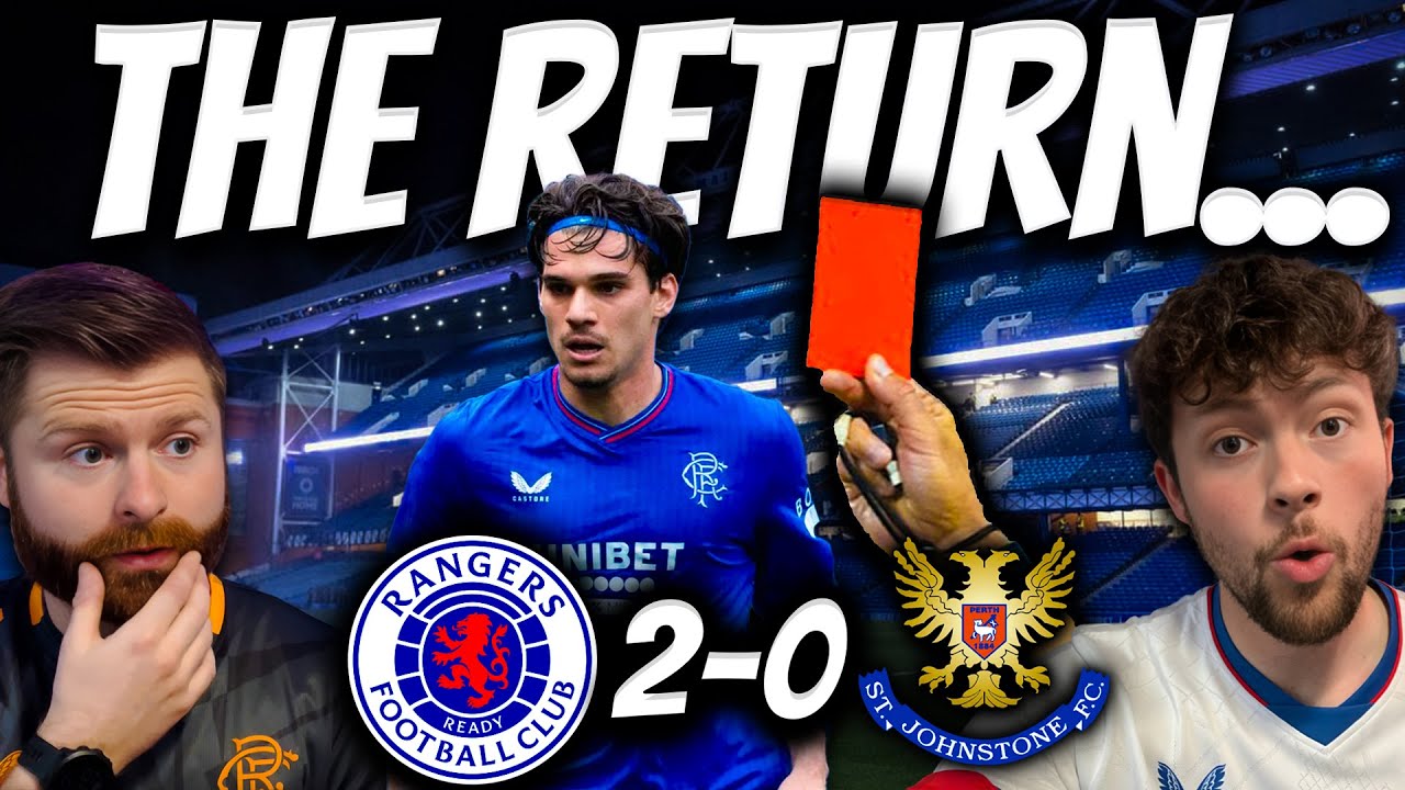 Room Rangersfv ADDRESSING THE ELEPHANT IN THE ROOM... RANGERS 2-0 ST JOHNSTONE - YouTube