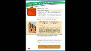 شرح صفحة 44 إنجليزي الصف السابع Module 4 grade 7 المنهاج الأردن wanders of the ancient world