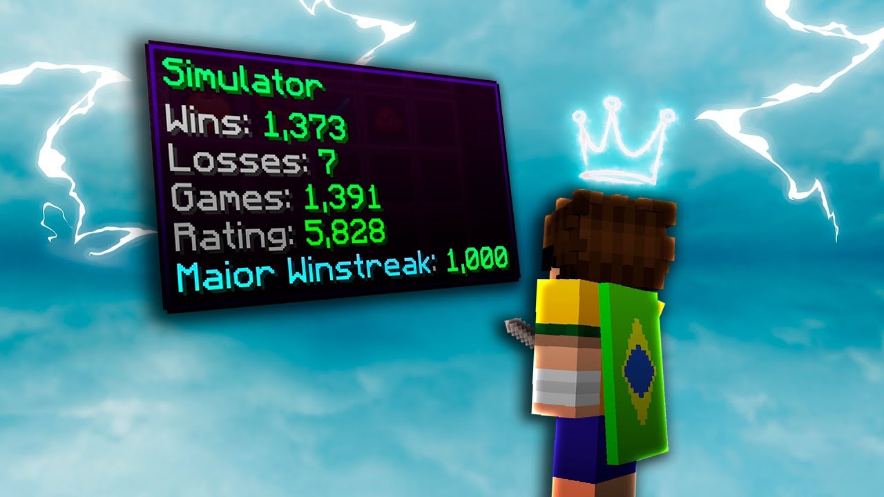 1000 DE WINSTREAK NO HG SIMULATOR (RECORDE MUNDIAL)