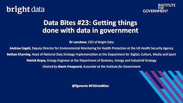 Data Bites #23: Getting things done with data in government