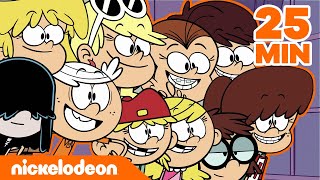 Loud House | ¡25 minutos de los hermanos aliándose! | Nickelodeon en Español