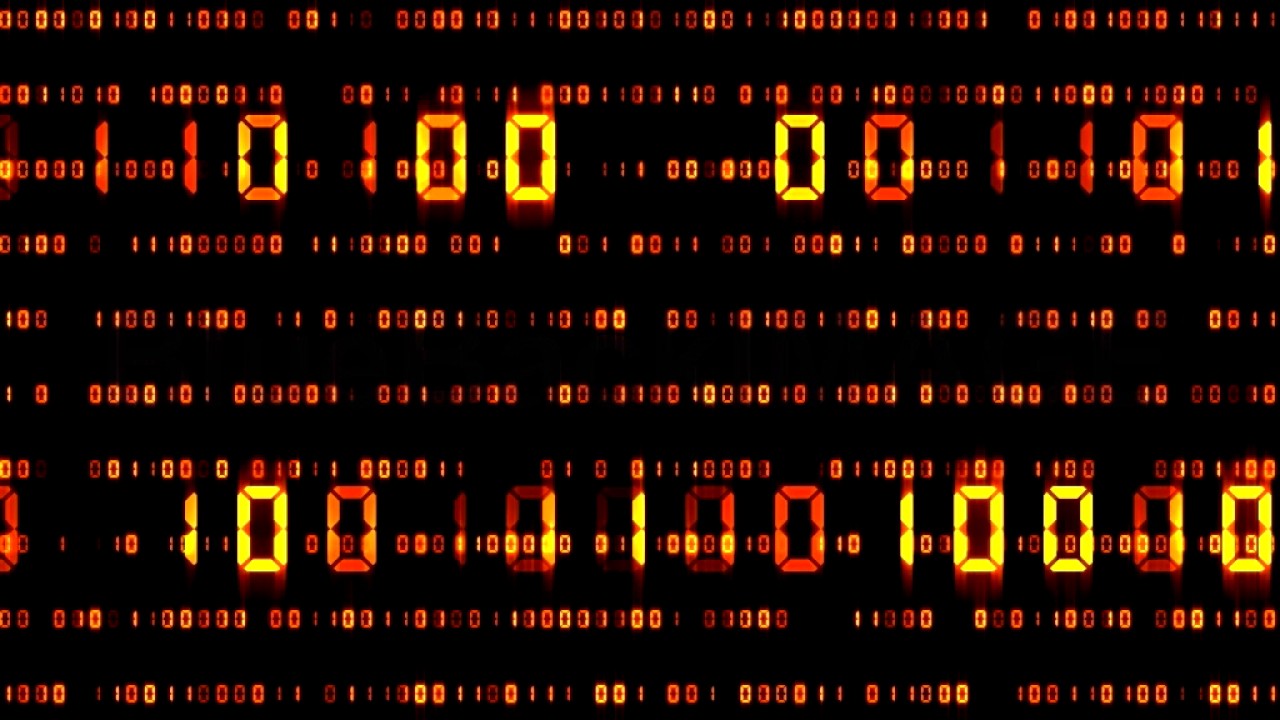著作権フリー 映像素材 動画素材 数字 ナンバー 文字 デジタル 1b Asd Youtube