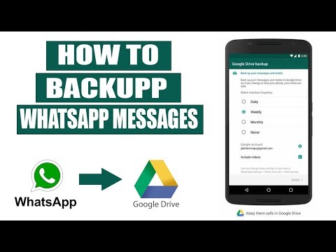 This video "how to backup whatsapp data or messages in android 2018" will help you "backupp messages". like, share and subscribe !!! ************...