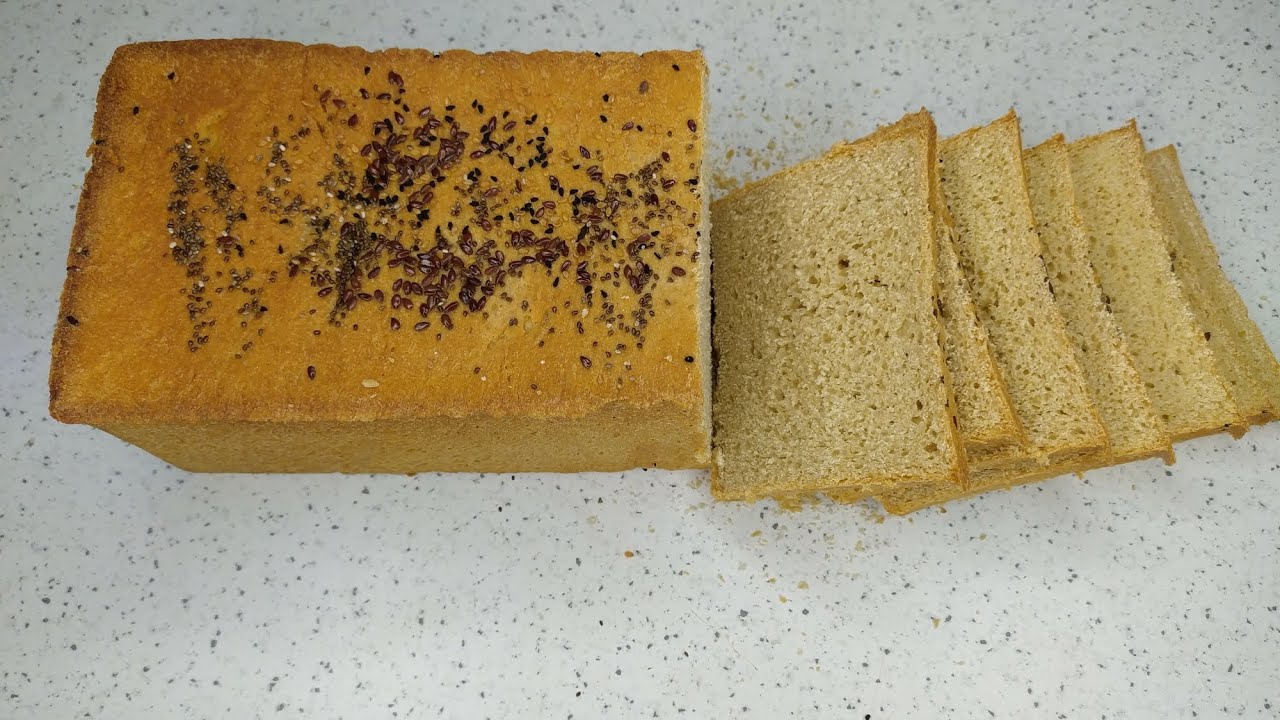 نان تست رژیمی (نان جو)تست جو Barley toast (Toast) - YouTube