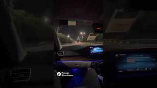 Night Driving Snap Mercedes