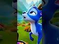 👉 💙🦌 Cartoon | Emotional Kids Song 🎵 Blue Gazelle  &amp; Hunter Murat ✨🎬 Episode 6 #shorts