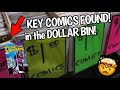 KEY COMIC BOOKS FOUND IN DOLLAR BIN! Local Comic Shop & Comic Show!