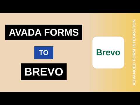 Avada Forms to Brevo Integration Tutorial | AFI