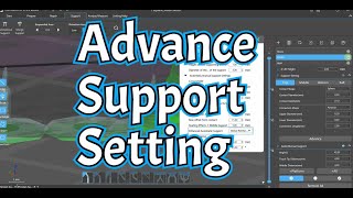 Advance support setting - Masterclass Resin Support (MRP) 2