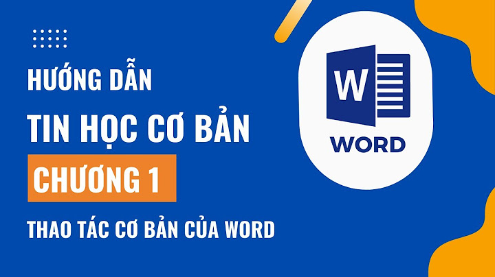 Hướng dẫn làm bài tập tin học 1 cao đẳng