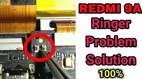 mi redmi 9a ringer jumper ways|| redmi 9a ringer not working jumper solution