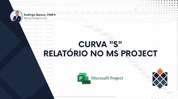 Relatório Personalizado Curva "S" - MS Project