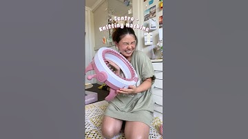 Unboxing my Sentro #knittingmachine 🎀🩷