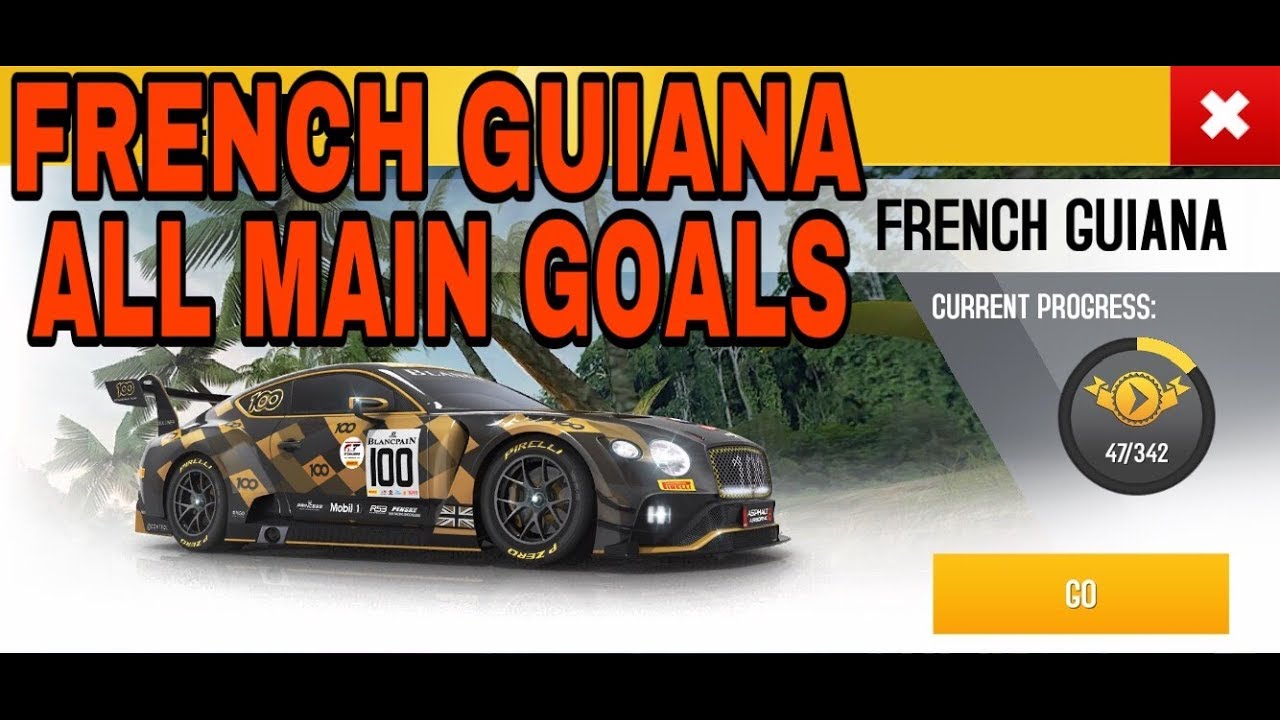 Asphalt 8 Bentley Continental Gt3 Championship French