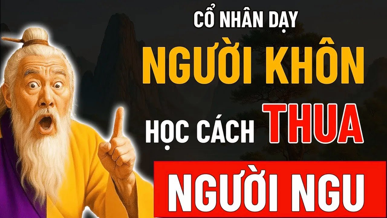 Cổ nhân dạy Người khôn học cách thua người ngu – 9 bài học đổi đời ...