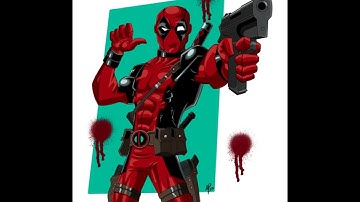 How to Draw Deadpool | Drawing Timelapse | Digital Art | Procreate | Fanart