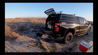 Chevy Truck Camping Setup