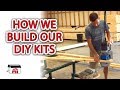 How we make our diy shop building kits