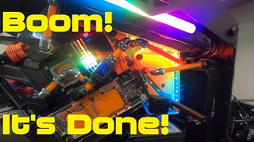 DONE! i9-9900k 5.1GHz / RTX 2080Ti Water Cooled 2019 Best PC Build