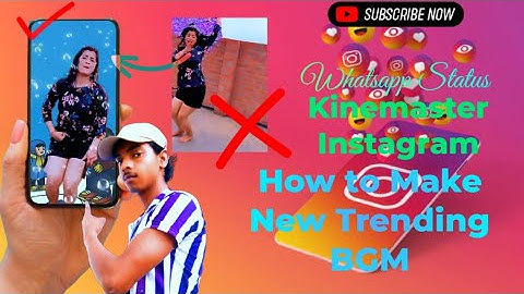 How to Make New Trending BGM Whatsapp Status Video Editing in Telugu Kinemaster Instagram