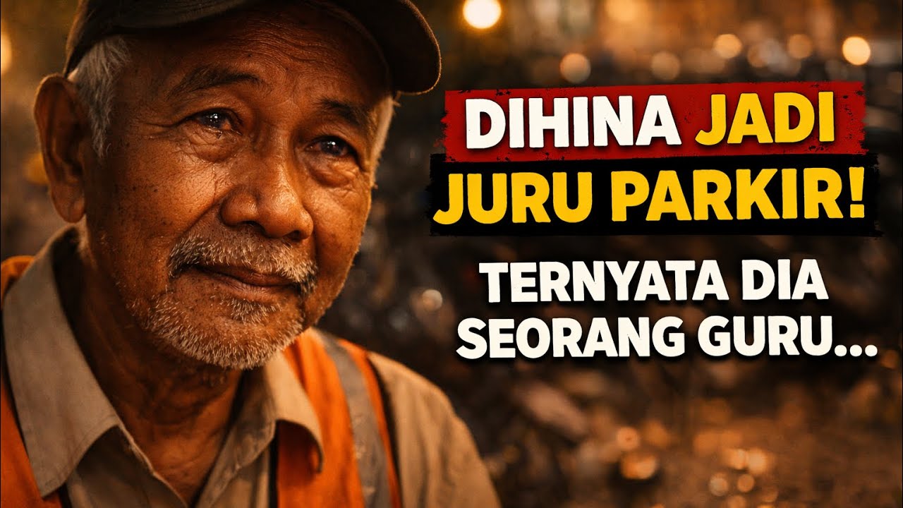 Kakek Pensiunan Guru Jadi Juru Parkir… Saat Viral, Semua Baru Tahu Kebenarannya